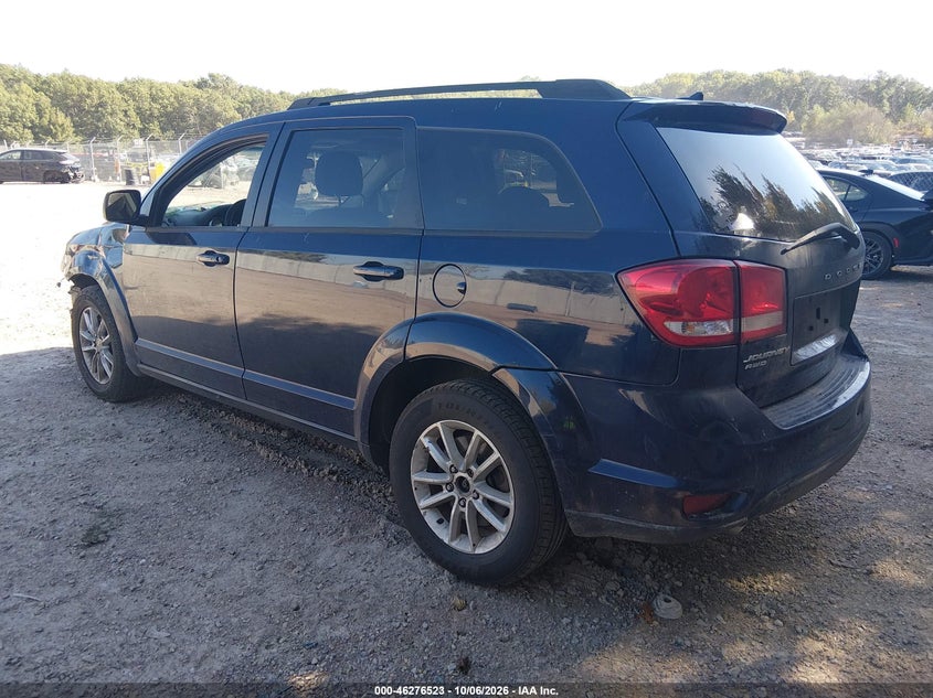 Vin: 3c4pddbg7ht540917, lot: 46776640, dodge journey sxt awd 20173