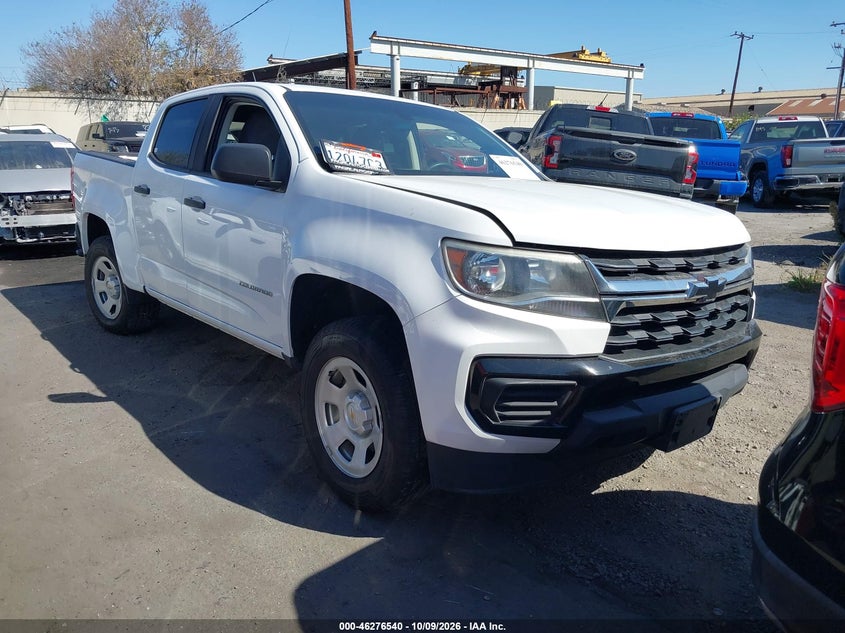 Vin: 1gcgsbea4m1106103, lot: 46776657, chevrolet colorado 2wd  short box wt 2021 img_1