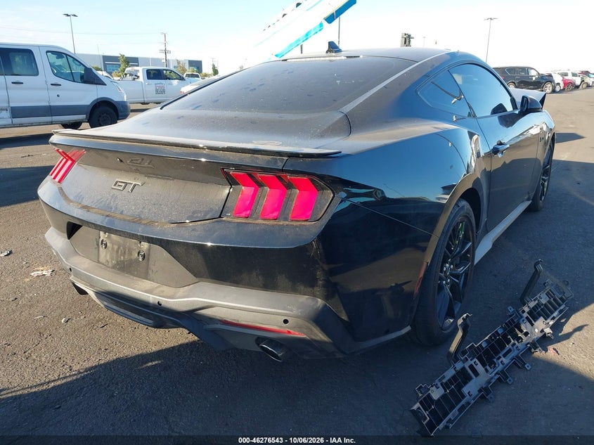 Vin: 1fa6p8cf4t5411127, lot: 46776660, ford mustang gt fastback 20264