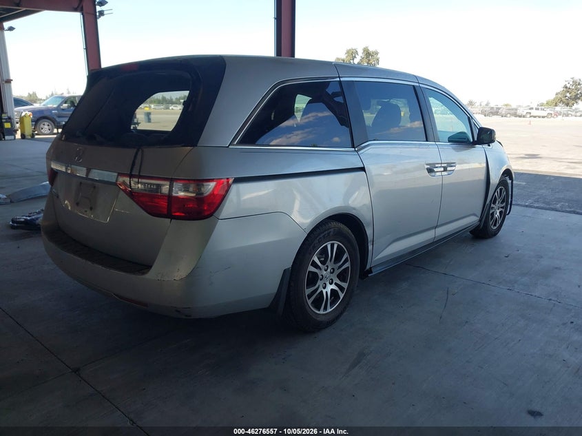 Vin: 5fnrl5h43bb101511, lot: 46776674, honda odyssey ex 20114