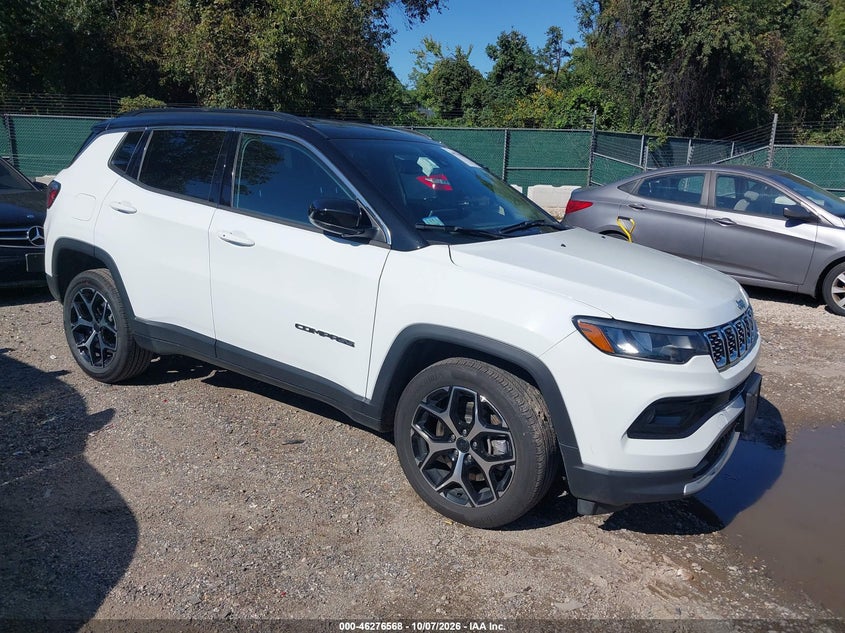 Vin: 3c4njdcn8tt186685, lot: 46776685, jeep compass limited 2026 img_1