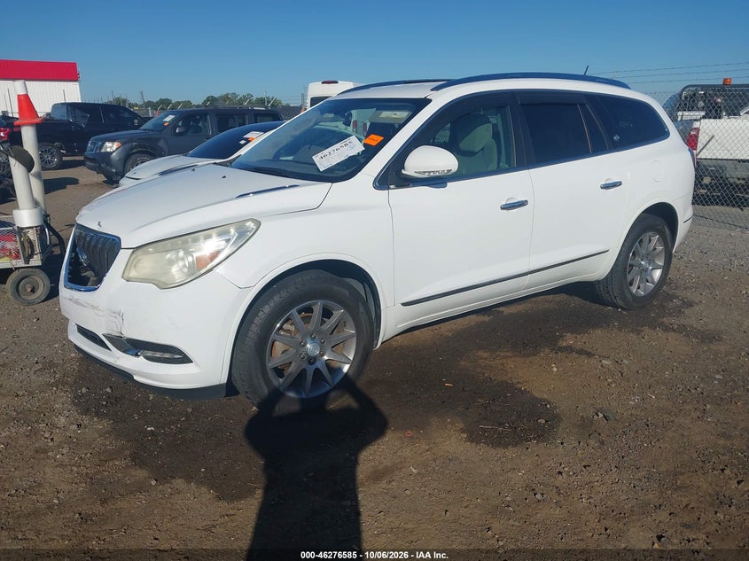 Vin: 5gakrakd2gj326442, lot: 46776702, buick enclave convenience 20162