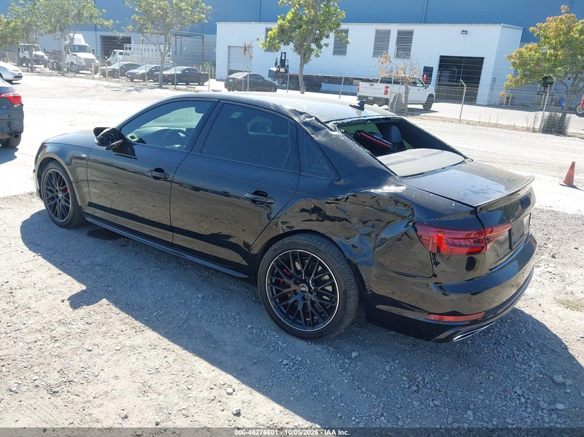 Vin: wauenaf40ka029791, lot: 46776718, audi a4 45 premium 20193