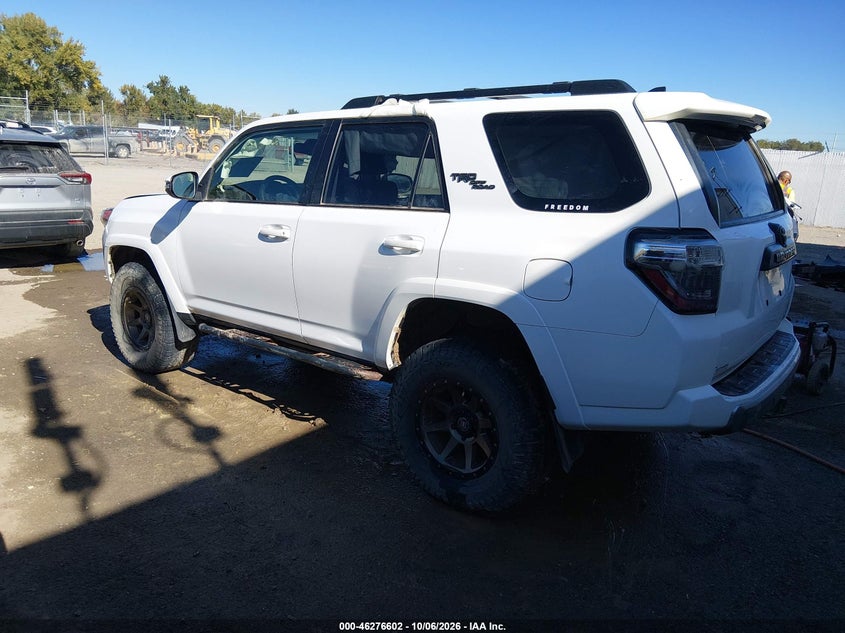 Vin: jteru5jr8m5919237, lot: 46776719, toyota 4runner trd off road premium 20213