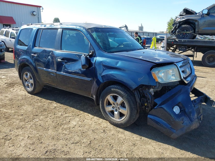 Vin: 5fnyf4h42ab018177, lot: 46776727, honda pilot ex 20101