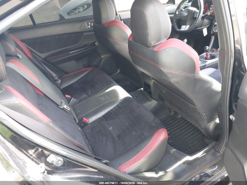 SUBARU WRX STI 2017 VIN JF1VA2M68H9814990