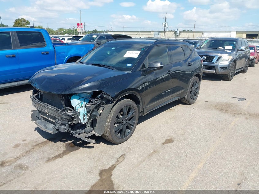 Vin: 3gnkbers3ns140958, lot: 46776743, chevrolet blazer fwd rs 20222