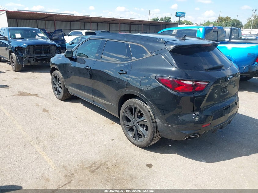 Vin: 3gnkbers3ns140958, lot: 46776743, chevrolet blazer fwd rs 20223
