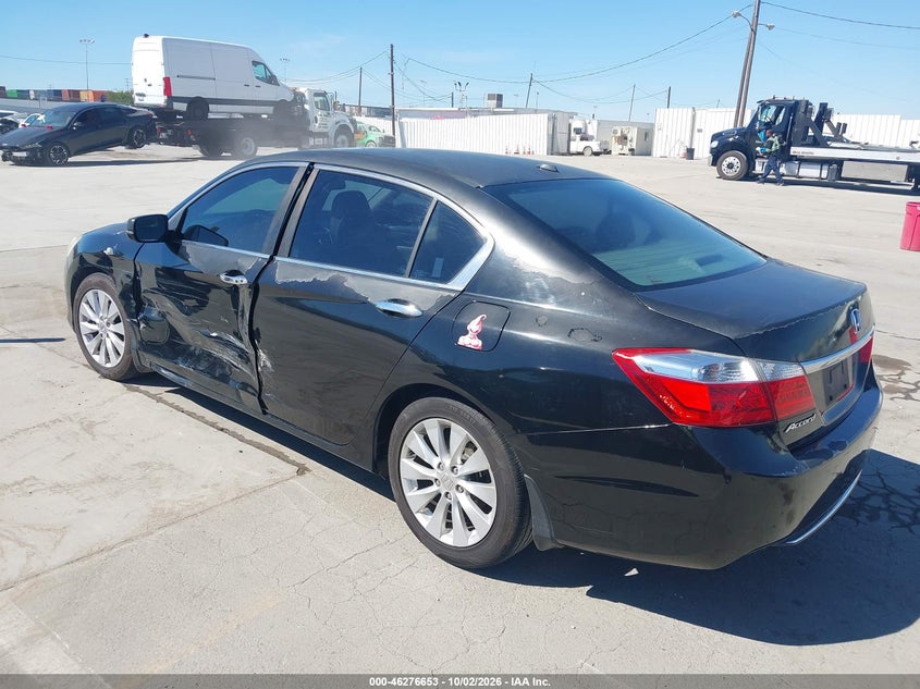 Vin: 1hgcr2f85da058022, lot: 46776770, honda accord ex-l 20133