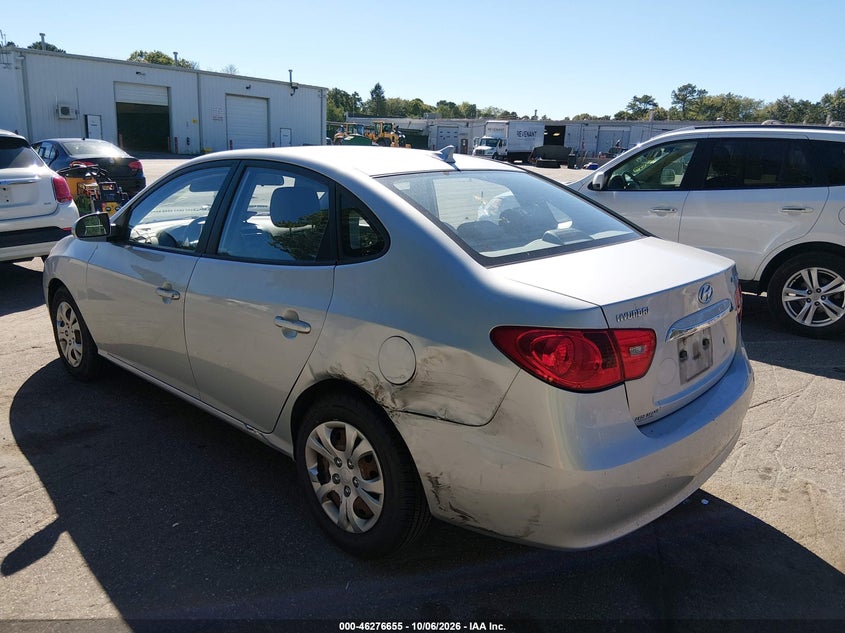 Vin: kmhdu4ad1au158285, lot: 46776772, hyundai elantra gls 20103