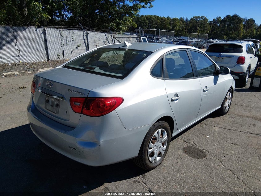 Vin: kmhdu4ad1au158285, lot: 46776772, hyundai elantra gls 20104