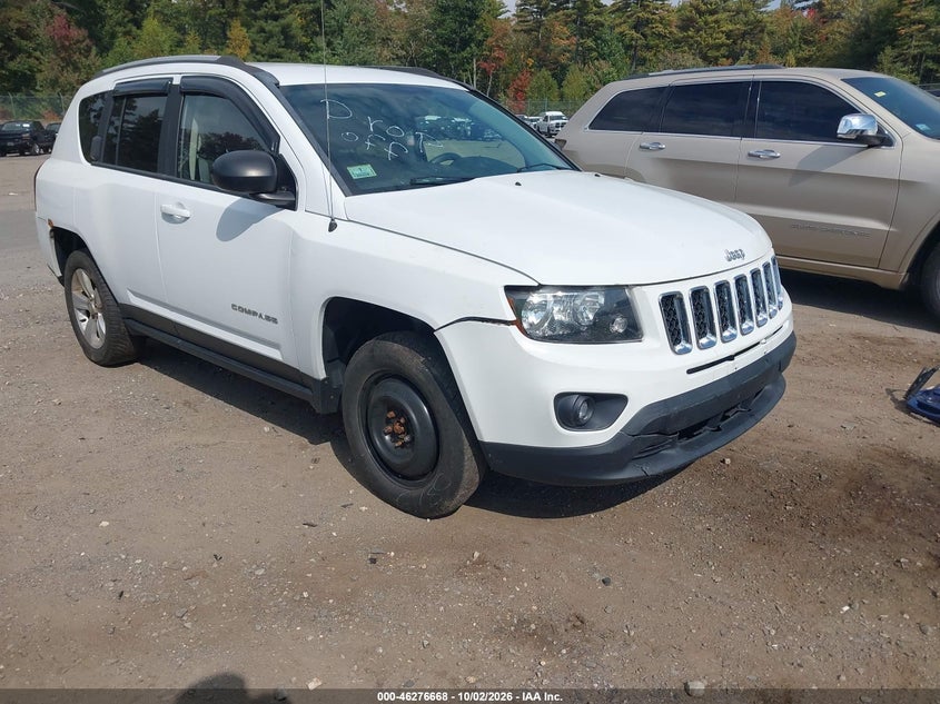 Vin: 1c4njdbb1fd316792, lot: 46776785, jeep compass sport 20151