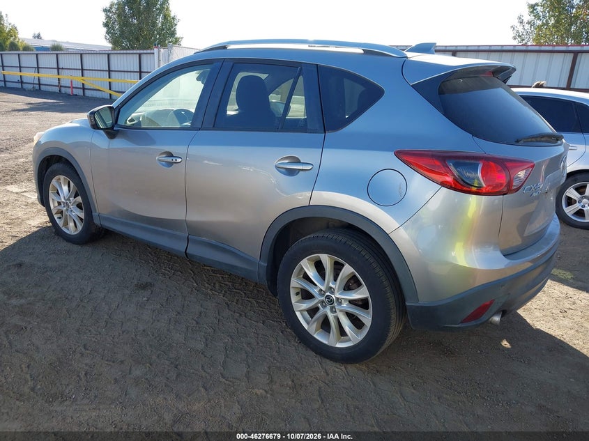 Vin: jm3ke4dy9e0390547, lot: 46776796, mazda cx-5 grand touring 20143