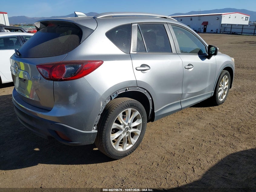 Vin: jm3ke4dy9e0390547, lot: 46776796, mazda cx-5 grand touring 20144
