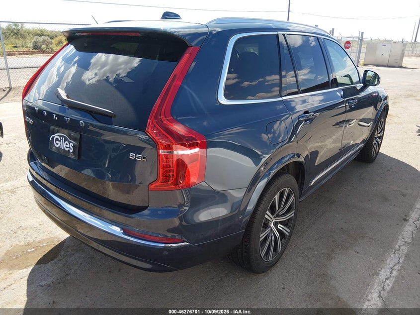 Vin: yv4l12pe2r1255437, lot: 46776818, volvo xc90 b5 plus bright theme 20244