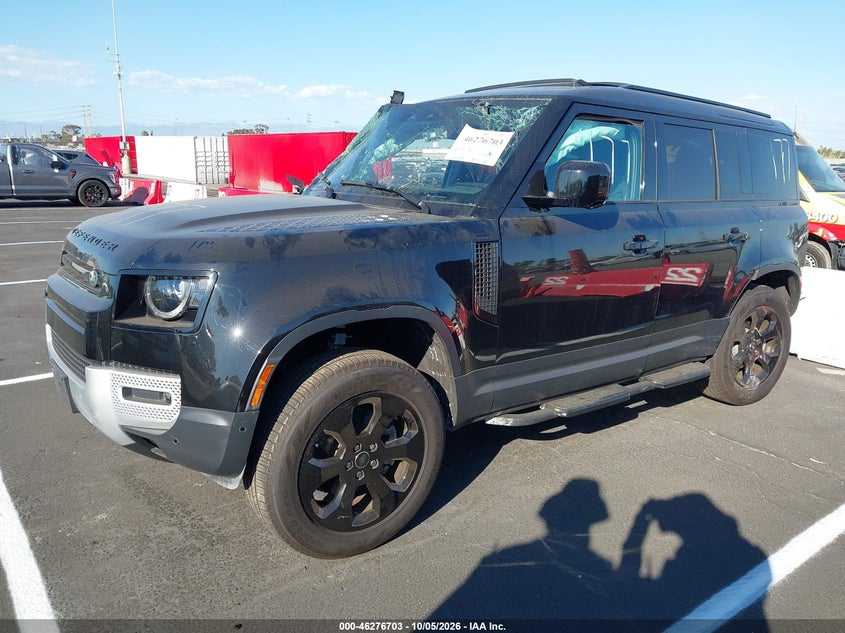 Vin: salej7ex0s2363240, lot: 46776820, land rover defender 110 p300 20252