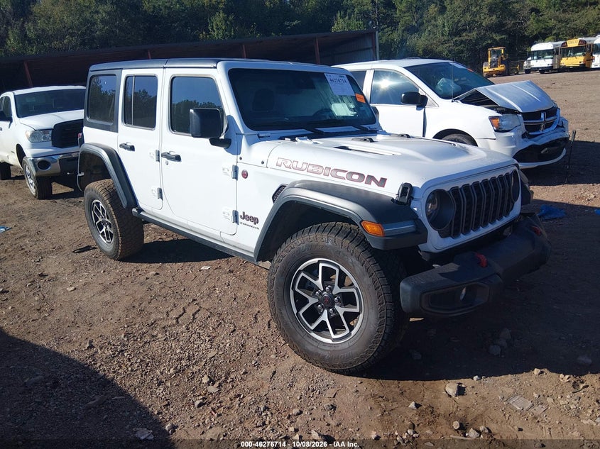 Vin: 1c4pjxfn6sw529153, lot: 46776831, jeep wrangler 4-door rubicon 4x4 20251