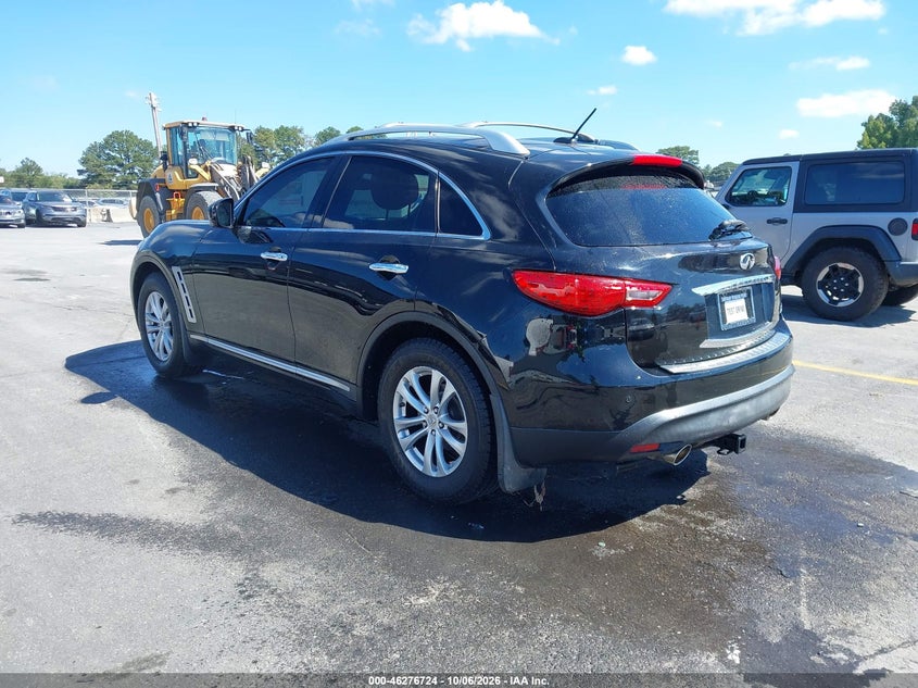 INFINITI FX35 2009 VIN JNRAS18W69M155073