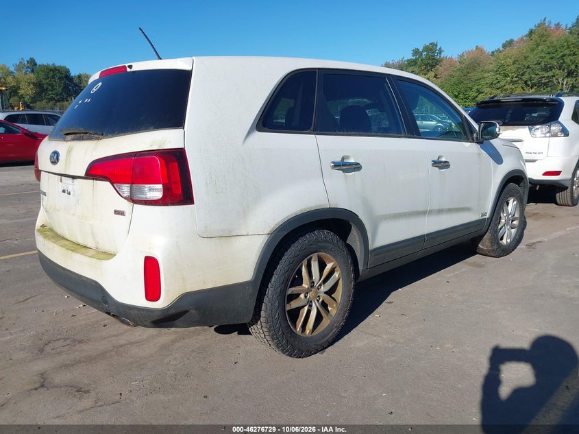 Vin: 5xyktca60eg542320, lot: 46776846, kia sorento lx 20144