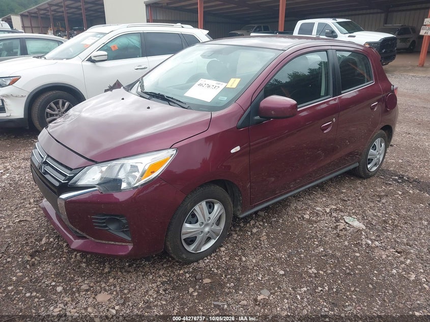 Vin: ml32auhj2rh021007, lot: 46776854, mitsubishi mirage es/le 20242