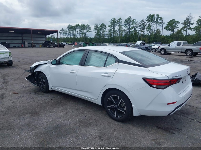 Vin: 3n1ab8cvxry312689, lot: 46776898, nissan sentra sv xtronic cvt 20243