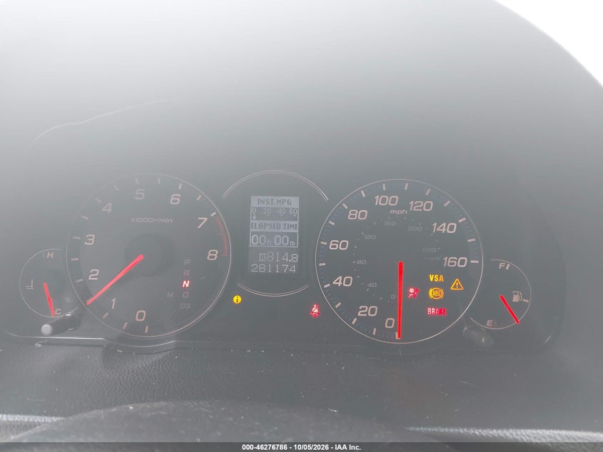 ACURA TSX 2006 VIN JH4CL96886C003594