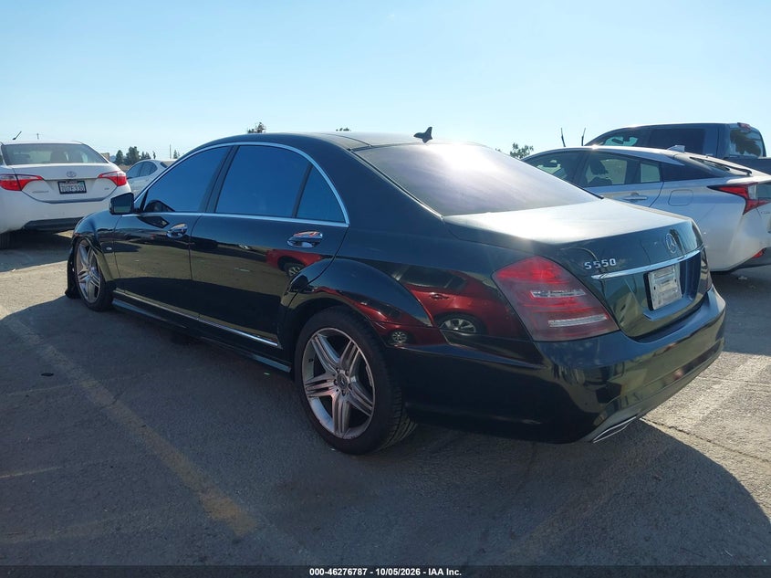 Vin: wddng7db8ca424780, lot: 46776905, mercedes-benz s 550 20123