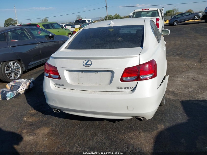 LEXUS GS 350 2008 VIN JTHBE96S180040167
