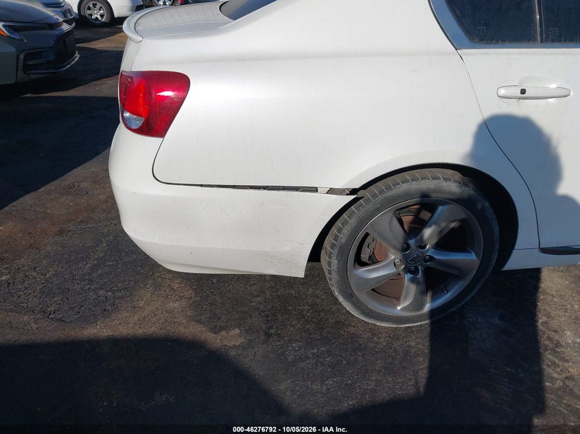 LEXUS GS 350 2008 VIN JTHBE96S180040167