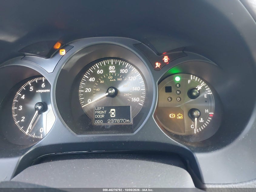 LEXUS GS 350 2008 VIN JTHBE96S180040167