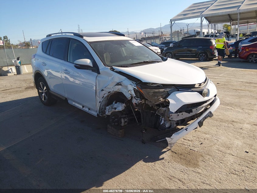 Vin: jtmwfrevxjj732049, lot: 46776913, toyota rav4 xle 20181