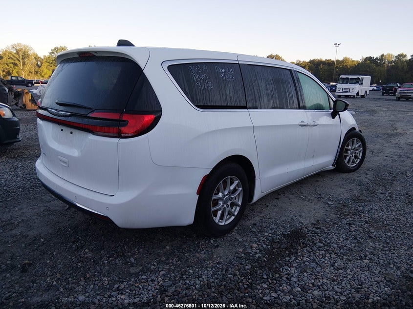 Vin: 2c4rc1bg8sr560999, lot: 46776918, chrysler pacifica select 20254