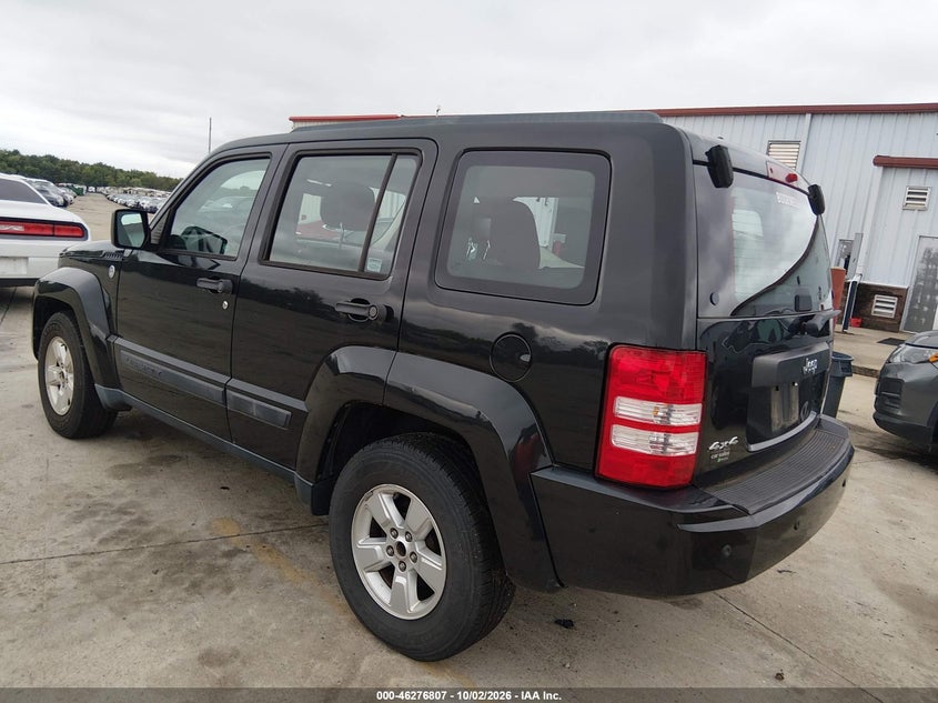 Vin: 1c4pjmak6cw190083, lot: 46776924, jeep liberty sport 20123