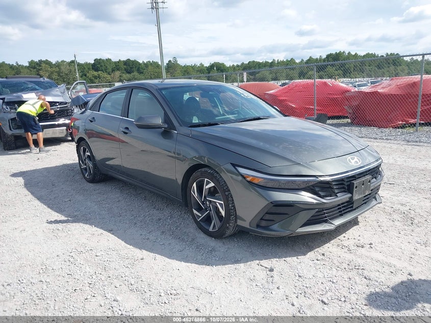 Vin: kmhlp4dg2su895134, lot: 46776983, hyundai elantra limited 20251