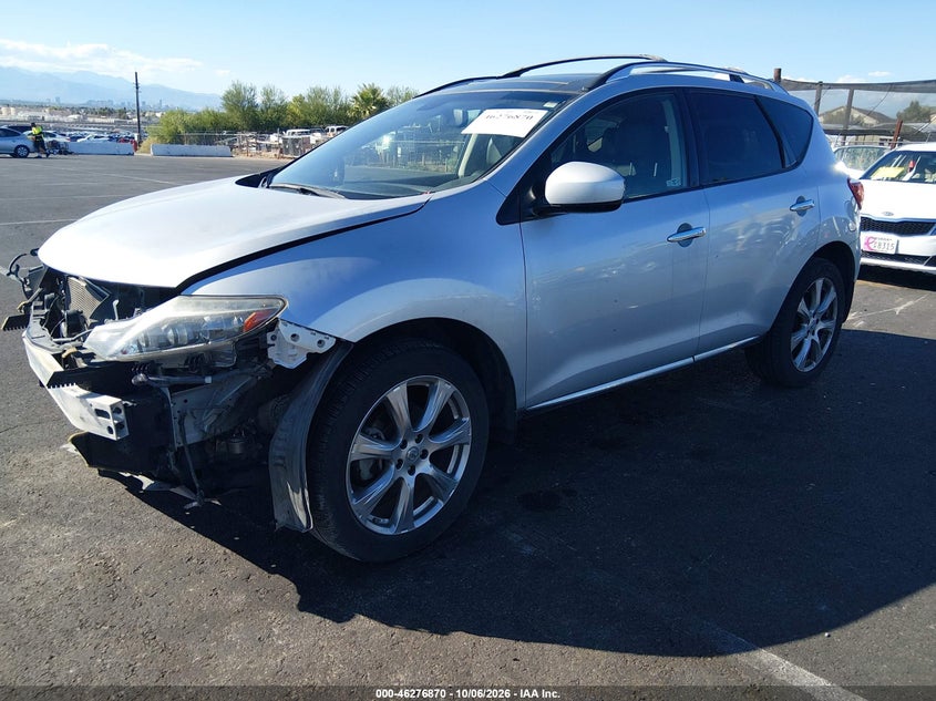 Vin: jn8az1mwxcw215308, lot: 46776987, nissan murano le 20122