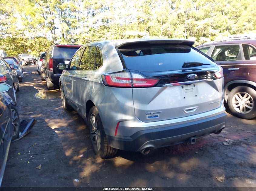 Vin: 2fmpk4k97kbc00124, lot: 46777024, ford edge titanium 20193
