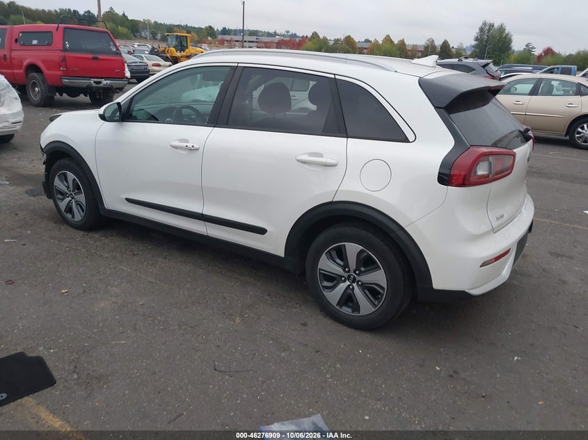 Vin: kndcb3lc7h5058605, lot: 46777026, kia niro lx 20173