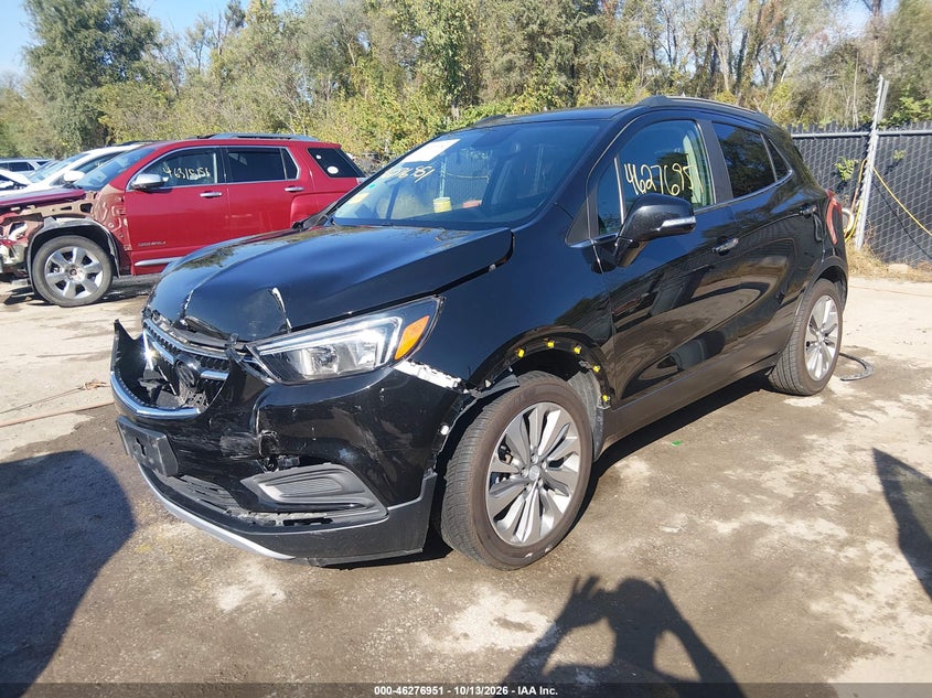 Vin: kl4cjasb8kb722557, lot: 46777068, buick encore fwd preferred 20192