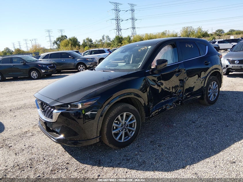 Vin: jm3kfbcm2s0762449, lot: 46777080, mazda cx-5 2.5 s preferred 20252