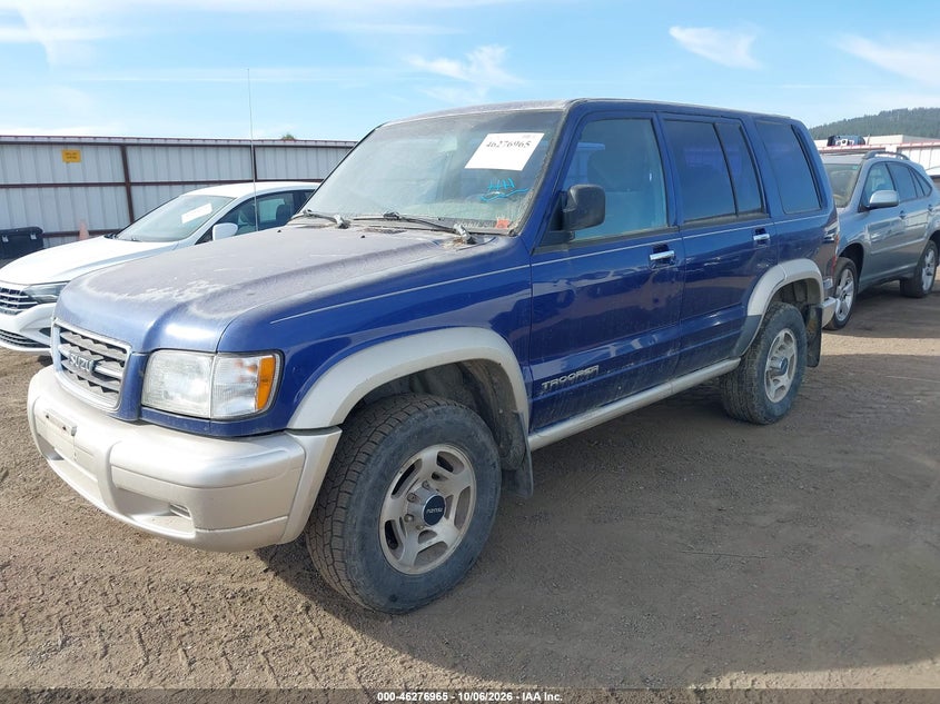 ISUZU TROOPER 1998 VIN JACDJ58X2W7913273