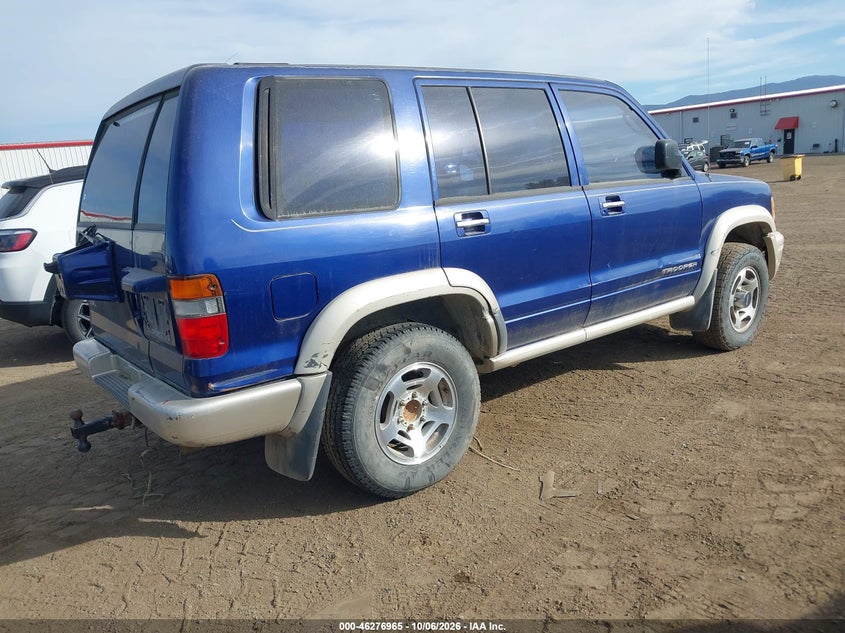 ISUZU TROOPER 1998 VIN JACDJ58X2W7913273