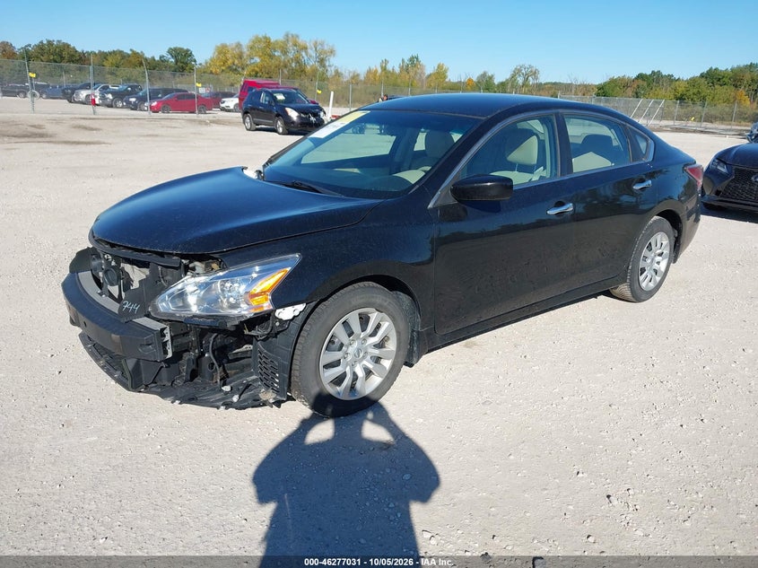 2015 Nissan Altima 2.5 S, Удар спереду, IAAI, VIN 1N4AL3AP2FC266920 — фото 2