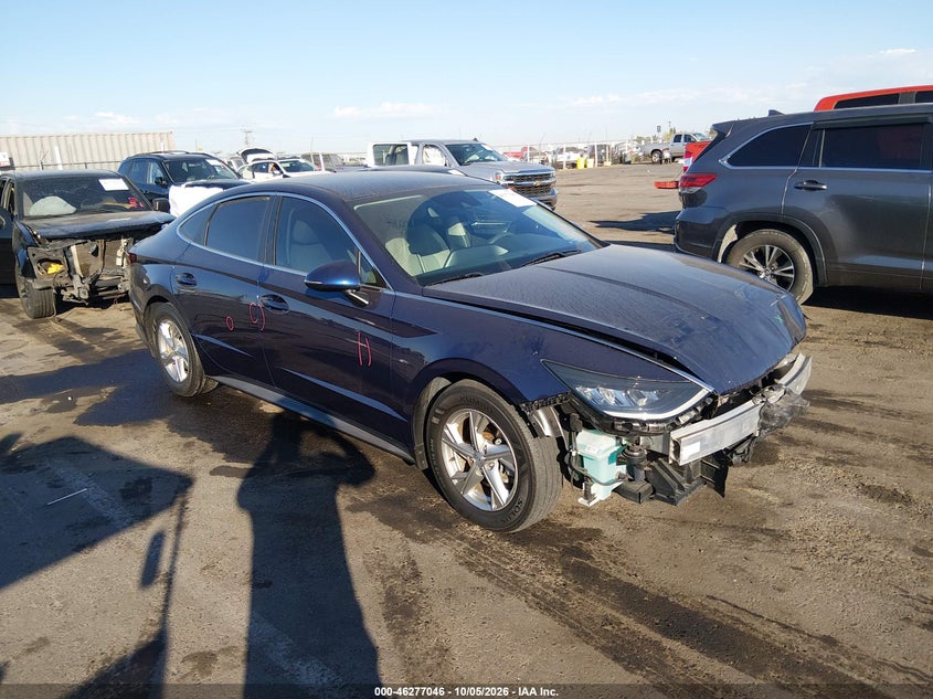 Vin: 5npeg4jaxnh148795, lot: 46777163, hyundai sonata se 20221