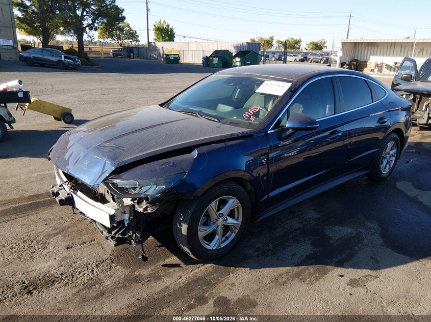 Vin: 5npeg4jaxnh148795, lot: 46777163, hyundai sonata se 20222
