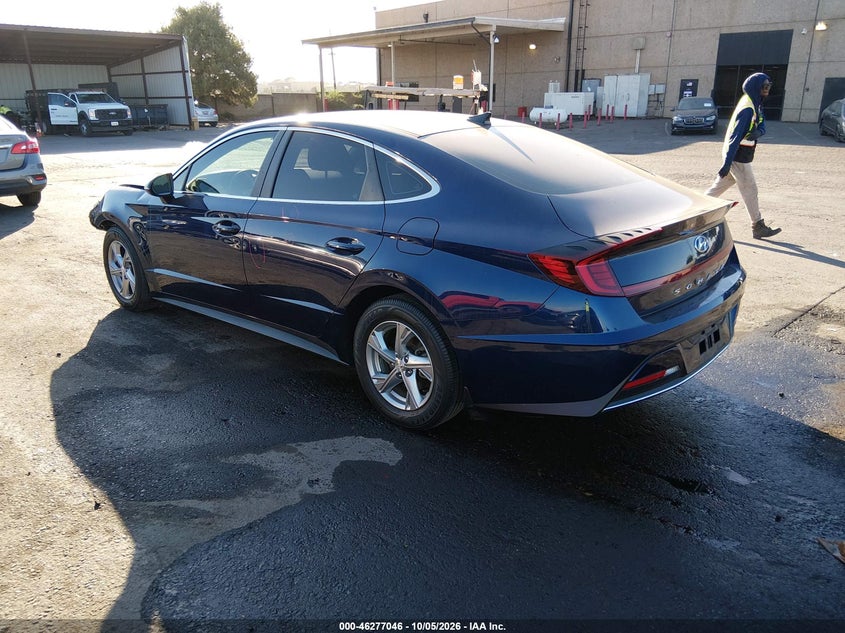 Vin: 5npeg4jaxnh148795, lot: 46777163, hyundai sonata se 20223