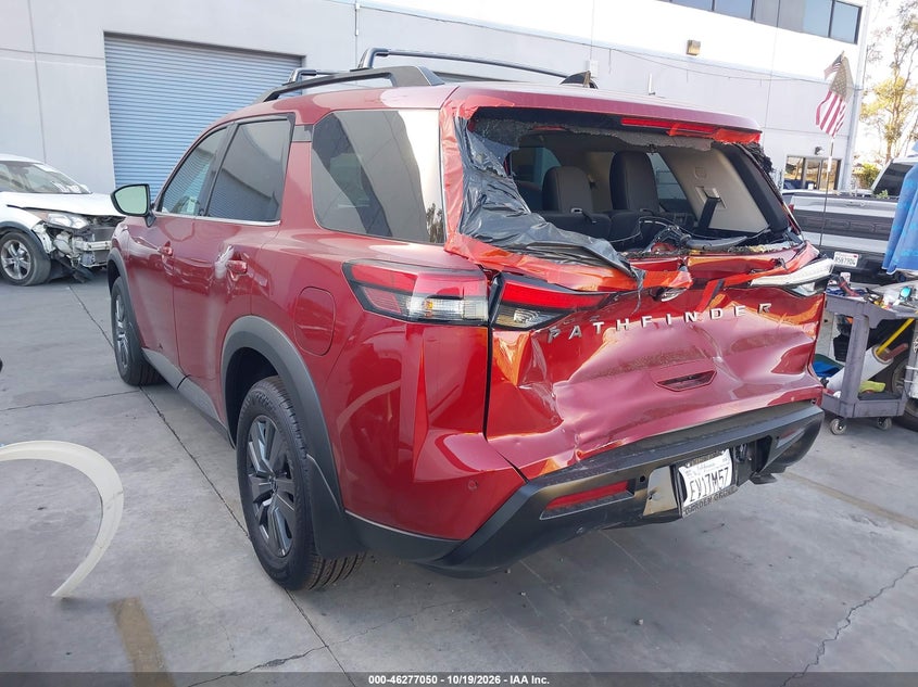 Vin: 5n1dr3bs9tc276828, lot: 46777167, nissan pathfinder sv 20263