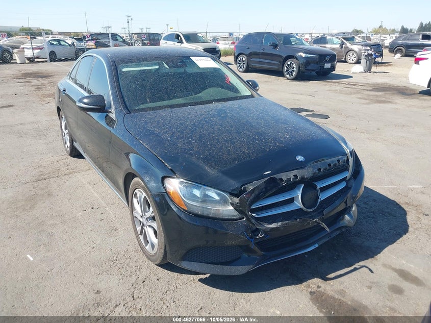 Vin: 55swf4jb9hu191428, lot: 46777183, mercedes-benz c 300 20171