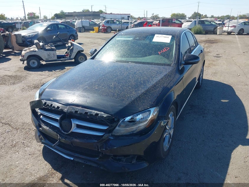 Vin: 55swf4jb9hu191428, lot: 46777183, mercedes-benz c 300 20172