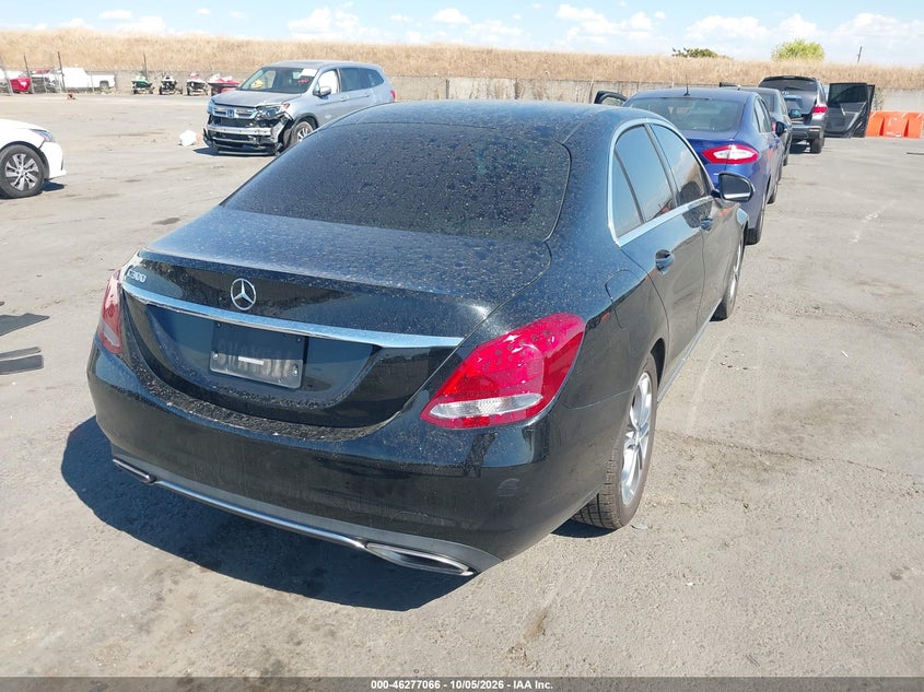 Vin: 55swf4jb9hu191428, lot: 46777183, mercedes-benz c 300 20174