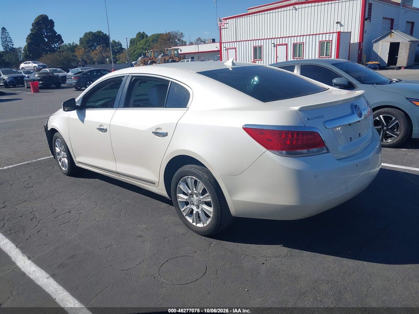 Vin: 1g4gd5gr6cf264597, lot: 46777192, buick lacrosse premium 1 group 20123